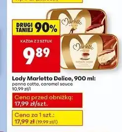 Biedronka Lody caramel sauce Marletto oferta