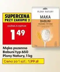Biedronka Mąka babuni pszenna typ 650 Plony Natury oferta