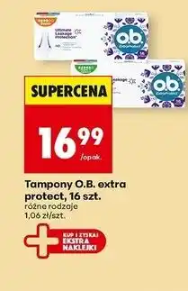 Biedronka Tampony super+ comfort O.b. Extra Protect oferta
