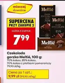 Biedronka Czekolada gorzka 70% Meltie oferta