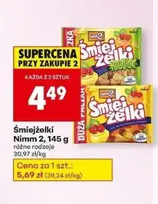 Biedronka Żelki Nimm2 Śmiejżelki oferta