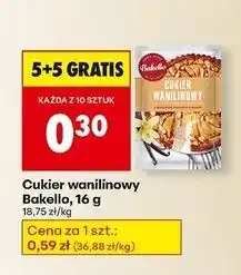 Biedronka Cukier wanilinowy Bakello oferta