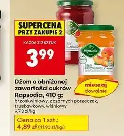 Biedronka Dżem wiśniowy Rapsodia oferta