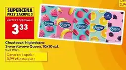 Biedronka Chusteczki higieniczne Queen oferta