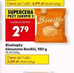 Biedronka Biszkopty tradycyjne Bonitki oferta