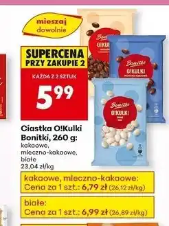Biedronka Kulki w polewie białej Bonitki oferta