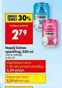 Biedronka Napój witaminy i minerały Oshee Vitamin Water oferta
