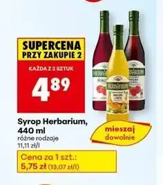 Biedronka Syrop melon z miętą Herbarium oferta