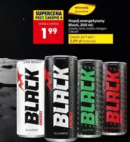 Biedronka Napój energetyczny sex energy Black Energy oferta
