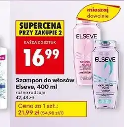 Biedronka Szampon do włosów L'oreal Elseve Hyaluron Pure oferta
