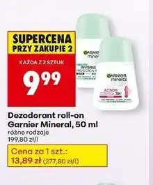 Biedronka Dezodorant thermic 72h Garnier Mineral Action Control oferta