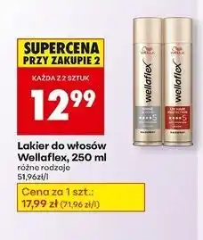 Biedronka Lakier do włosów uv hair Wellaflex oferta