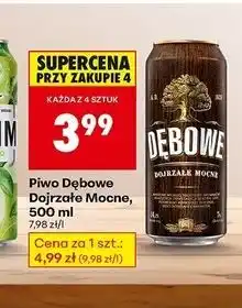 Biedronka Piwo Dębowe Mocne oferta