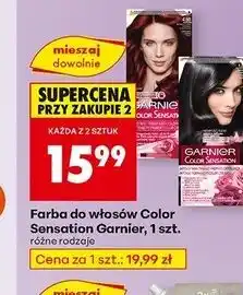 Biedronka Farba do włosów 1.0 głęboka onyksowa czerń Garnier Color Sensation oferta