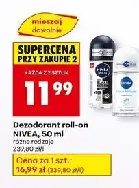 Biedronka Antyperspirant Nivea Fresh Natural oferta