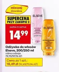 Biedronka Odżywka do włosów L'oreal Elseve Extraordinary Oil Coco oferta
