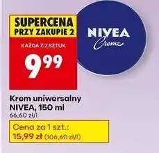 Biedronka Krem do twarzy i ciała Nivea Creme oferta