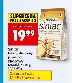 Biedronka Kaszka zbożowa bezglutenowa Nestle Sinlac oferta