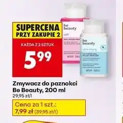 Biedronka Zmywacz do paznokci ultra strong Be Beauty Care oferta