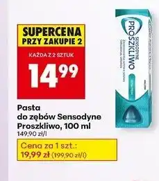 Biedronka Pasta do zębów Sensodyne Pro Szkliwo Extra Fresh oferta