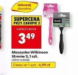 Biedronka Maszynka do golenia Wilkinson Xtreme 3 oferta