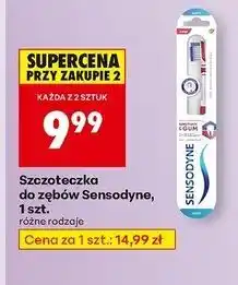 Biedronka Szczoteczka do zębów soft Sensodyne Sensitivity & Gum oferta