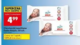 Biedronka Chusteczki wilgotne Dada Atopic oferta