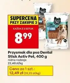Biedronka Przysmak dentystyczny dla psa mini Activ Pet oferta