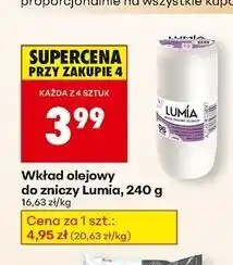 Biedronka Wkład olejowy do zniczy 240 g 96 h Lumia oferta