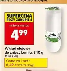 Biedronka Wkład olejowy do zniczy 340 g 120 h Lumia oferta