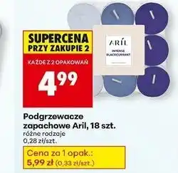 Biedronka Podgrzewacze zapachowe intense blackcurrant Aril oferta