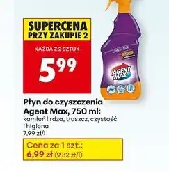 Biedronka Płyn do czyszczenia higieniczna czystość Agent Max oferta