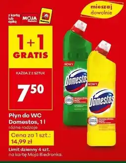 Biedronka Płyn do wc citrus fresh Domestos oferta