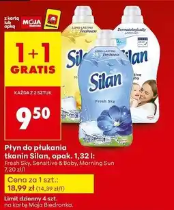 Biedronka Płyn do płukania Silan oferta