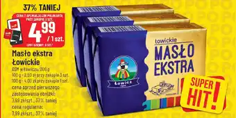 Masło ekstra Łowickie OSM w Łowiczu