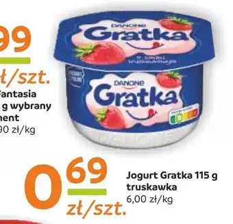 Gama Jogurt Gratka 115g truskawka oferta