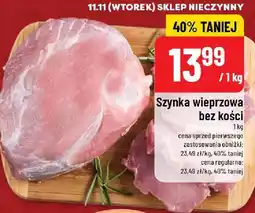 Polomarket Szynka wieprzowa bez kości POLOmarket oferta