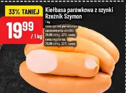 Polomarket Kiełbasa parówkowa z szynki Rzeźnik Szymon oferta