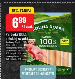 Polomarket Parówki 100% polskiej szynki Goodvalley oferta