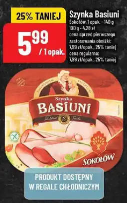 Polomarket Szynka Basiuni Sokołów oferta