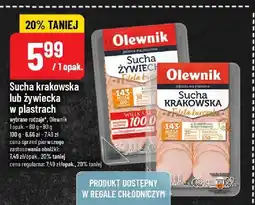 Polomarket Sucha krakowska lub żywiecka w plastrach Olewnik oferta