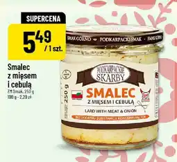 Polomarket Smalec z mięsem i cebulą ZM Smak, 260 g Podkarpackie Skarby oferta