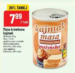 Polomarket Masa krówkowa Kajmak Kostyrya, 510 g oferta