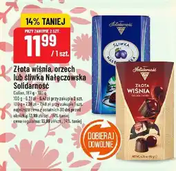 Polomarket Złota wiśnia, orzech lub śliwka Nałęczowska Solidarność Colian, 187 g - 190 g oferta
