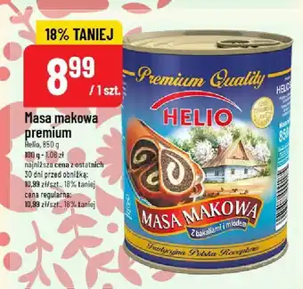 Polomarket Masa makowa premium Helio, 850 g oferta