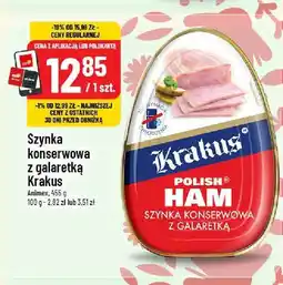 Polomarket Szynka konserwowa z galaretką Krakus Animex, 455 g oferta