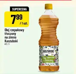 Polomarket Olej rzepakowy tłoczony na zimno Kaszubski, pcs 1l oferta