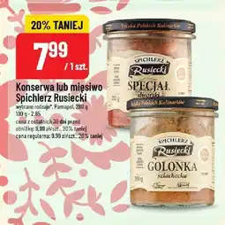 Polomarket Konserwa lub mięsiwo Spichlerz Rusiecki, wybrane rodzaje Pamapol, 280 g oferta