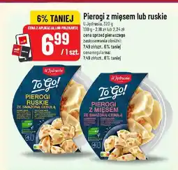Polomarket Pierogi z mięsem lub ruskie W Jedności, 320 g oferta