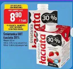 Polomarket Śmietanka UHT Łaciata 30% oferta